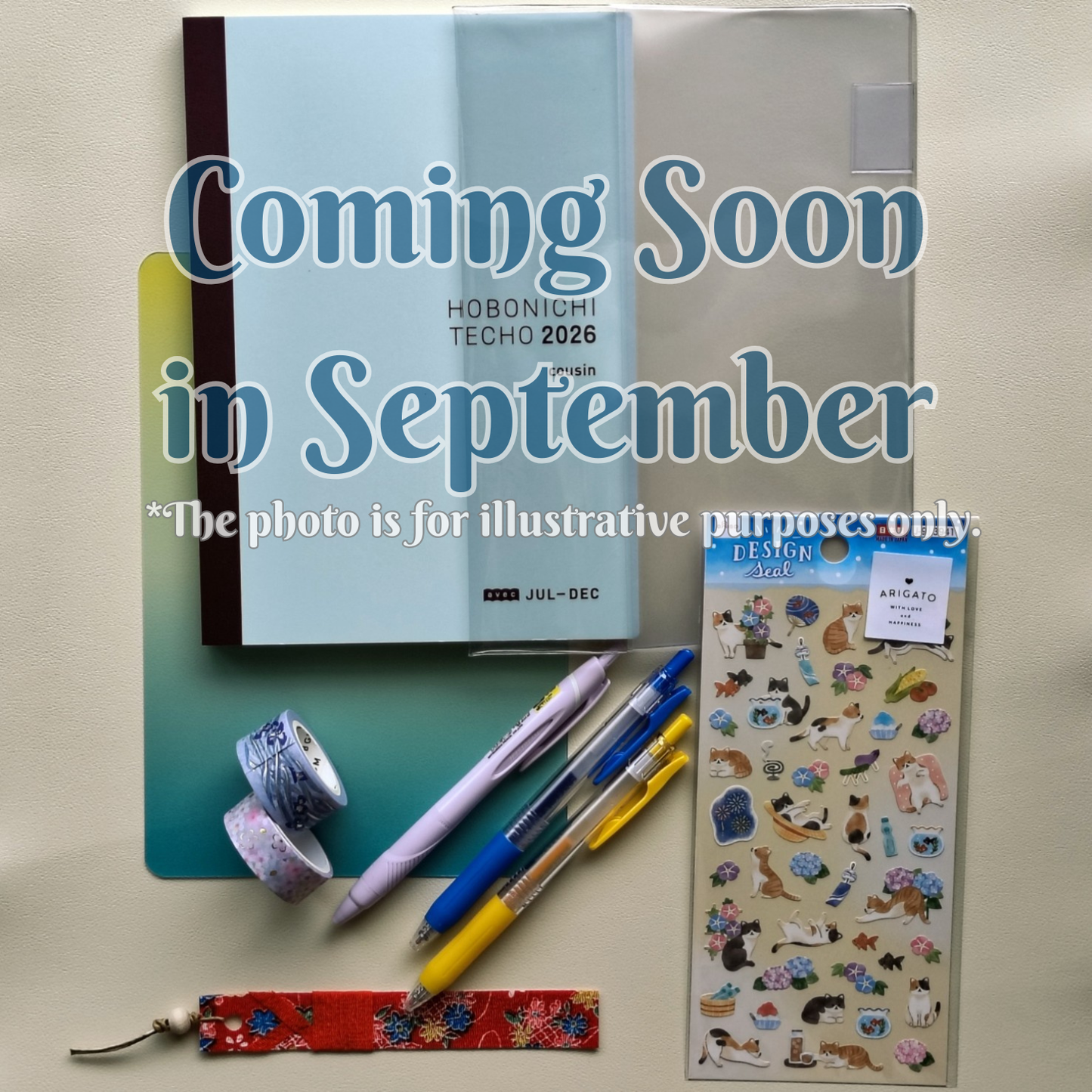 (Restocking in Sept) Japanese Stationery Starter Pack - Hobonichi Cousin Edition
